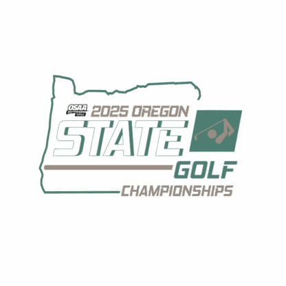 OSAA 2025 State Golf Sticker