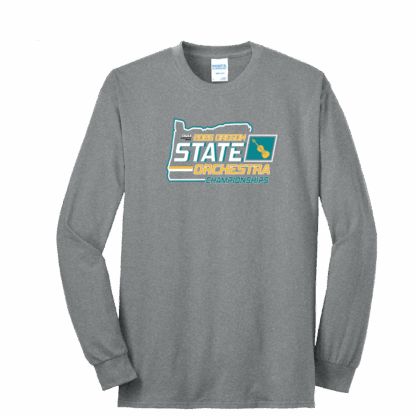 OSAA 2025 State Orchestra Long Sleeve - Light Grey
