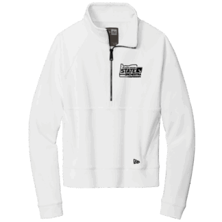 OSAA 2025 State Orchestra New Era Ladies 1/4 Zip - White