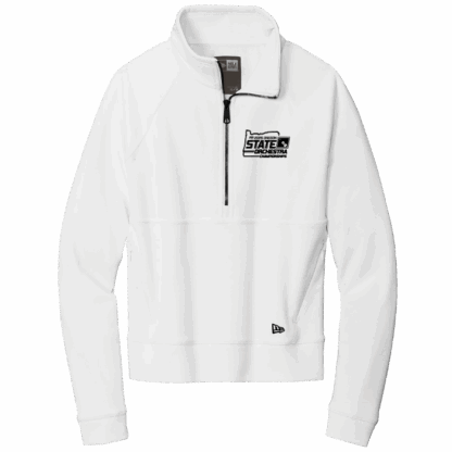 OSAA 2025 State Orchestra New Era Ladies 1/4 Zip - White
