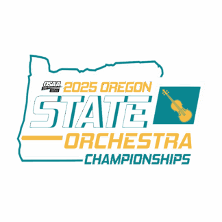 OSAA 2025 State Orchestra Sticker