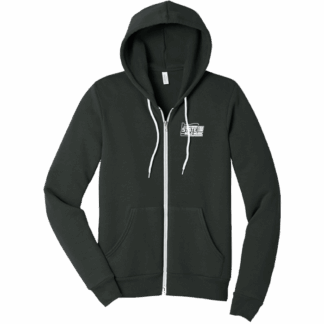 OSAA 2025 State Solo Music Bella Canvas Ladies Full Zip Hoodie - Dark Grey