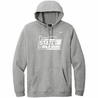 OSAA 2025 State Solo Music Nike Hoodie - Light Grey