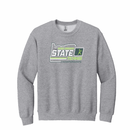 OSAA 2025 State Tennis Crewneck - Light Grey