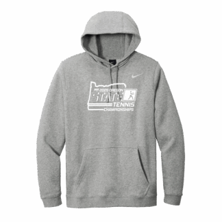 OSAA 2025 State Tennis Nike Hoodie - Light Grey