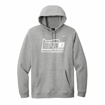 OSAA 2025 State Tennis Nike Hoodie - Light Grey