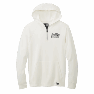 OSAA 2025 State Tennis New Era Hooded 1/4 zip - White