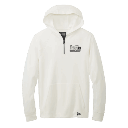 OSAA 2025 State Tennis New Era Hooded 1/4 zip - White