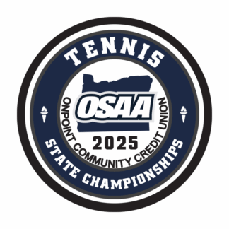 OSAA 2025 Tennis State Championships Patch