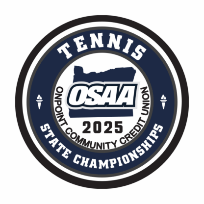 OSAA 2025 Tennis State Championships Patch