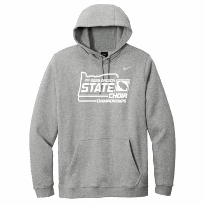 OSAA 2025 State Choir Nike Hoodie - Light Grey