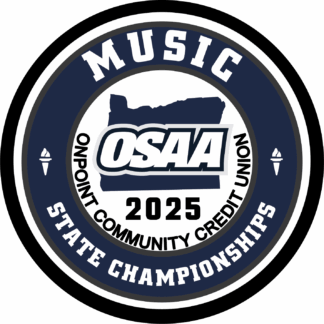 OSAA 2025 Music State Championships Patch