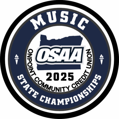 OSAA 2025 Music State Championships Patch