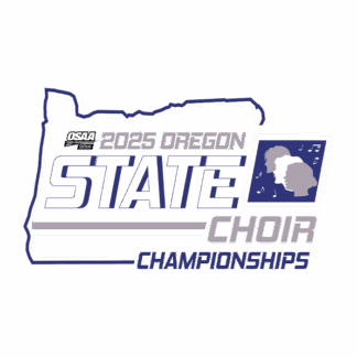 OSAA 2025 State Choir Sticker
