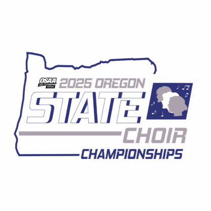 OSAA 2025 State Choir Sticker