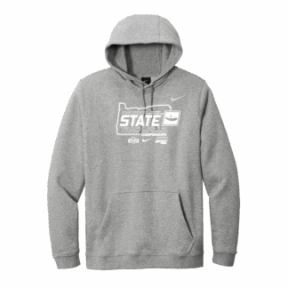 OSAA 2025 State Track & Field Nike Hoodie - Light Grey