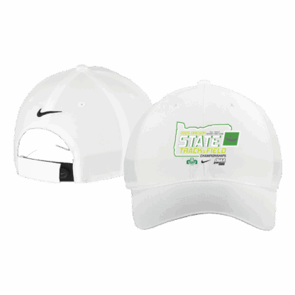 OSAA 2025 State Track & Field Nike Hat - White