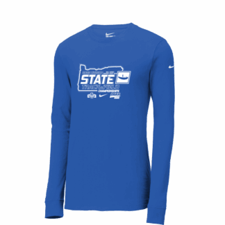 OSAA 2025 State Track & Field Nike Long Sleeve - Blue