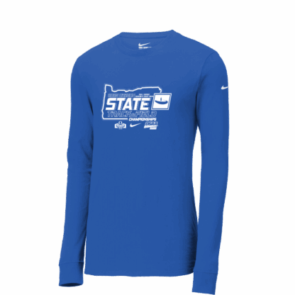 OSAA 2025 State Track & Field Nike Long Sleeve - Blue