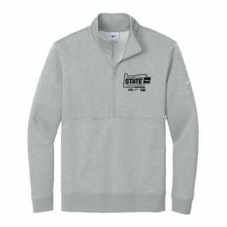 OSAA 2025 State Track & Field Nike Men's 1/4 Zip - Light Grey