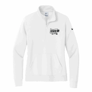 OSAA 2025 State Track & Field Nike Ladies 1/4 Zip - White