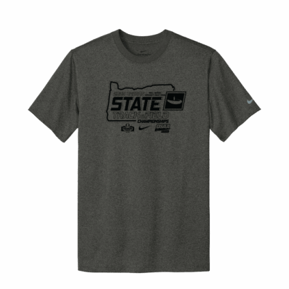 OSAA 2025 State Track & Field Nike Short Sleeve - Dark Grey