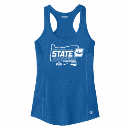 OSAA 2025 State Track & Field Ogio Racerback Tank Top - Blue