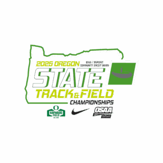 OSAA 2025 State Track & Field Sticker