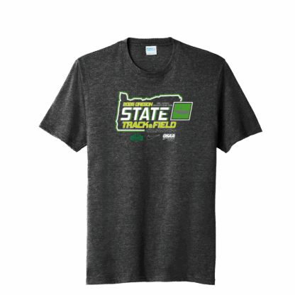 OSAA 2025 State Track & Field Short Sleeve - Black Heather
