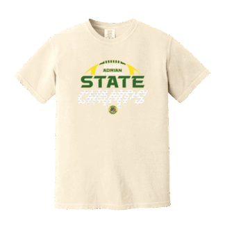 Comfort Colors Short Sleeve Tee - 1A Football Champs - Ivory