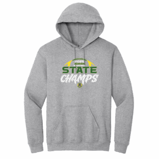 Hoodie - 1A Football Champs - Athletic Heather