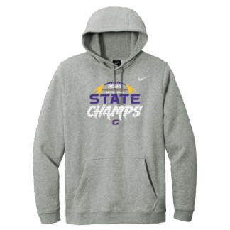 Nike Hoodie - 3A Football Champs - Dark Heather Grey