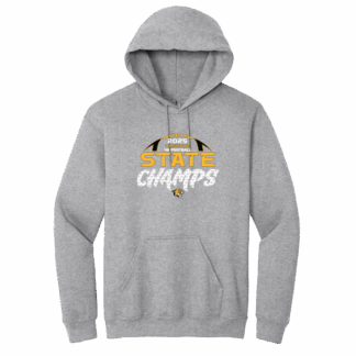 Hoodie - 4A Football Champs - Athletic Heather