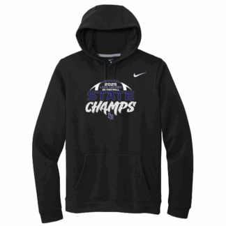 Nike Hoodie - 6A Football Champs - Black