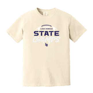 Comfort Colors Short Sleeve Tee - 6A Football Champs - Ivory