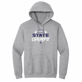 Hoodie - 6A Football Champs - Athletic Heather