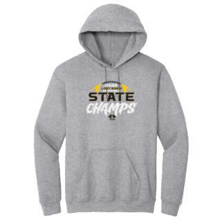 Hoodie - 2A Football Champs - Athletic Heather