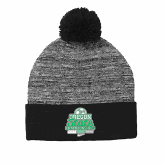 Beanie - OSAA 2025 State Soccer - Black/Grey Heather