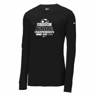 Nike Long Sleeve Tee - OSAA 2025 State Soccer - Black