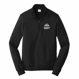 Fleece 1/4 zip - OSAA 2025 State Soccer - BLACK