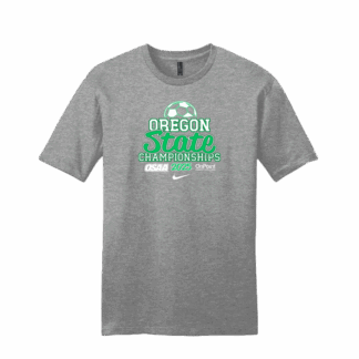 Short Sleeve Tee - OSAA 2025 State Soccer - Grey Frost