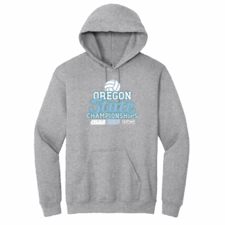 Hoodie - OSAA 2025 State Volleyball- Athletic Heather