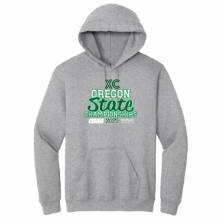 Hoodie - OSAA 2025 State Cross Country- Athletic Heather