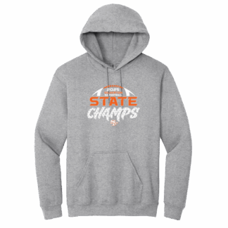 Hoodie - 5A Football Champs - Athletic Heather