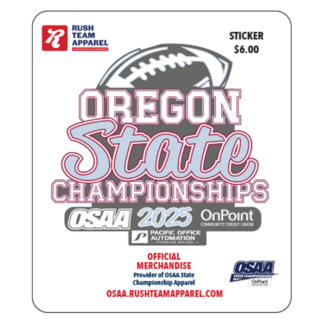 Sticker - OSAA 2025 State Football