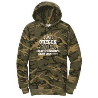OSAA 2026 State Wrestling Camo Hoodie