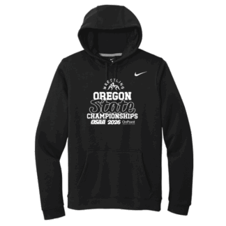 OSAA 2026 State Wrestling Nike Hoodie - Black