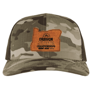 OSAA 2026 State Wrestling Trucker Hat - Camo