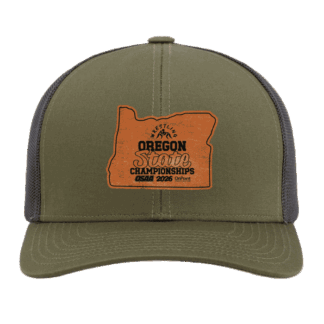 OSAA 2026 State Wrestling Trucker Hat - Moss
