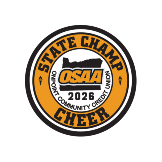 Champion Patches - OSAA 2026 State Cheerleading